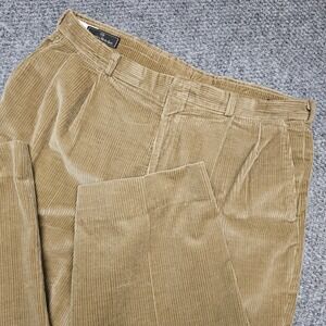 Vintage Country Britches Corduroy Pleated Pants Mens‎ Size 40 Made in USA
